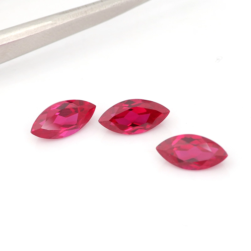 Manufacturer Created Lab Grown Ruby Customized Shape with Free Samples