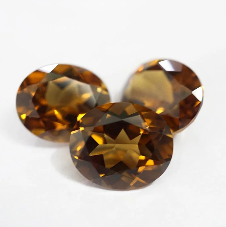 Coffee Color Nano Sital Gemstone for Jewelry Making