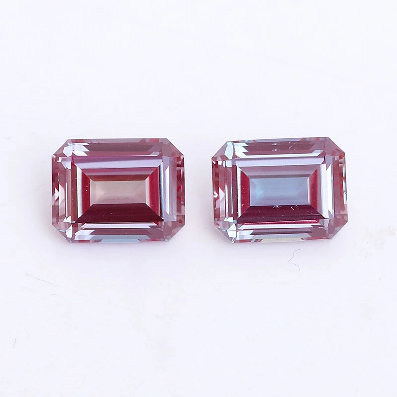 Laboratory Grown Alexandrite Gem Stone Emerald Cut Loose Gemstone Buy Gemstones Online